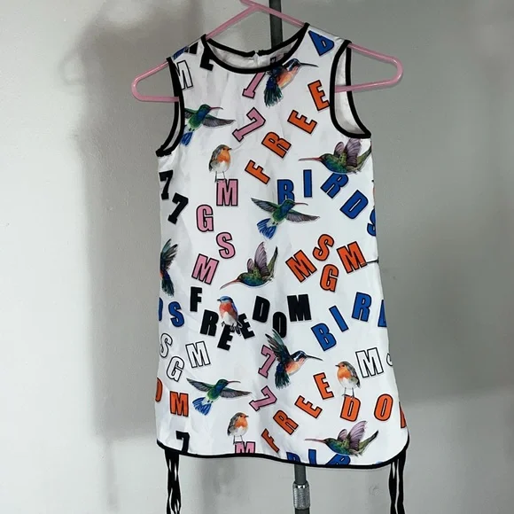 MSGM Multicolor Logo Dress - Picture 4 of 10